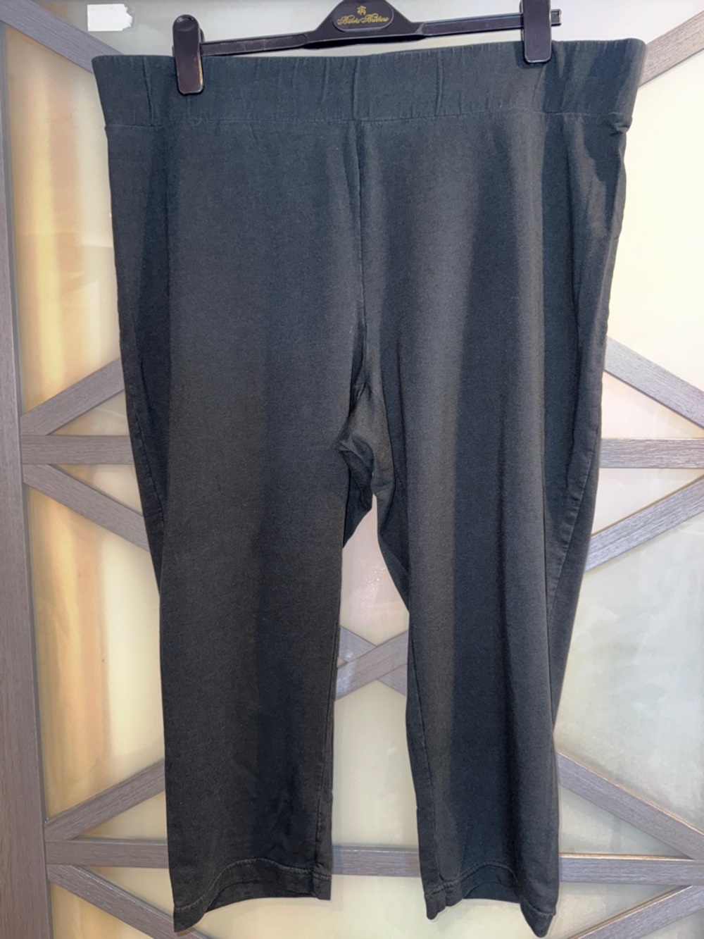 Pure Jill Black Slim Leg Cropped Legging 2X